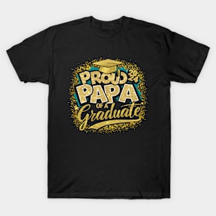 Celebration Shine: Father's Graduation Pride T-Shirt